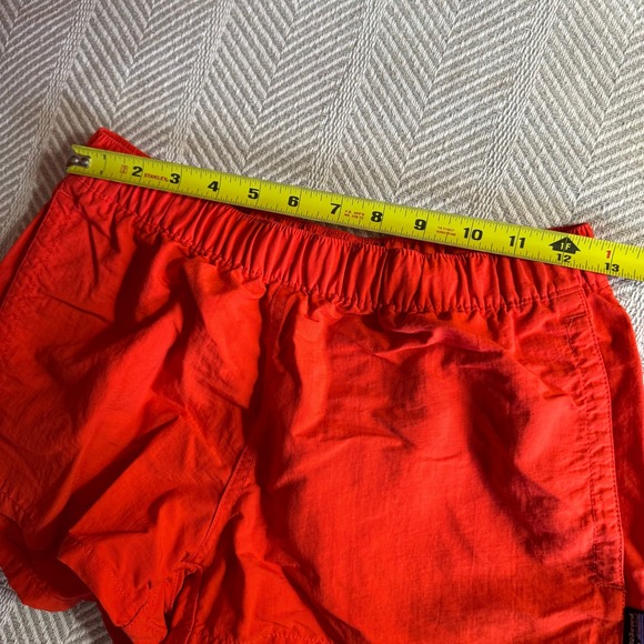 Women's Patagonia Barely Baggies Shorts, 2 1/2" Inseam Orange Red Size S - Picture 6 of 7
